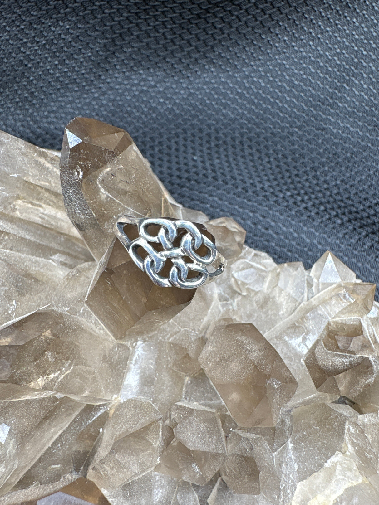 Sterling Silver Celtic Knot Ring - Size 5.5