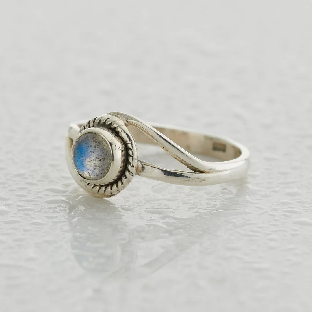 Sterling Silver Infinity Ring - Assorted Size & Gemstone