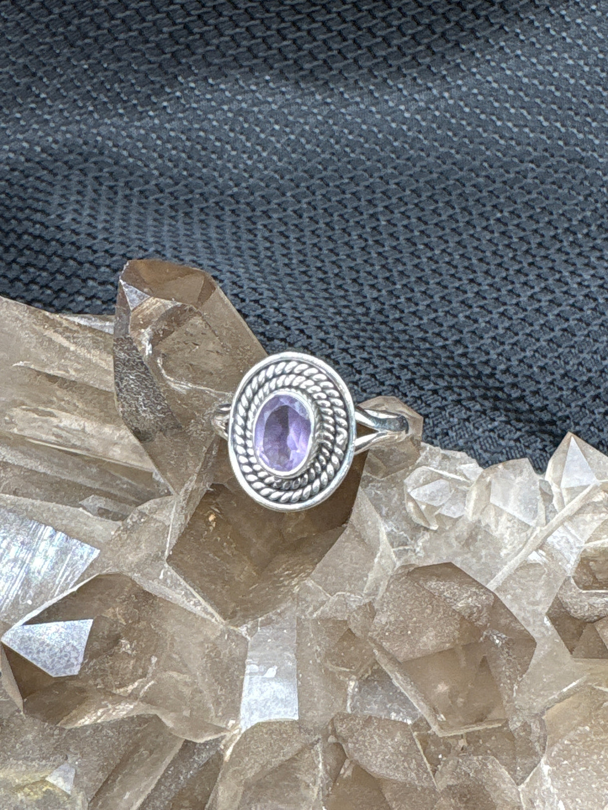 Sterling Silver Amethyst Ring