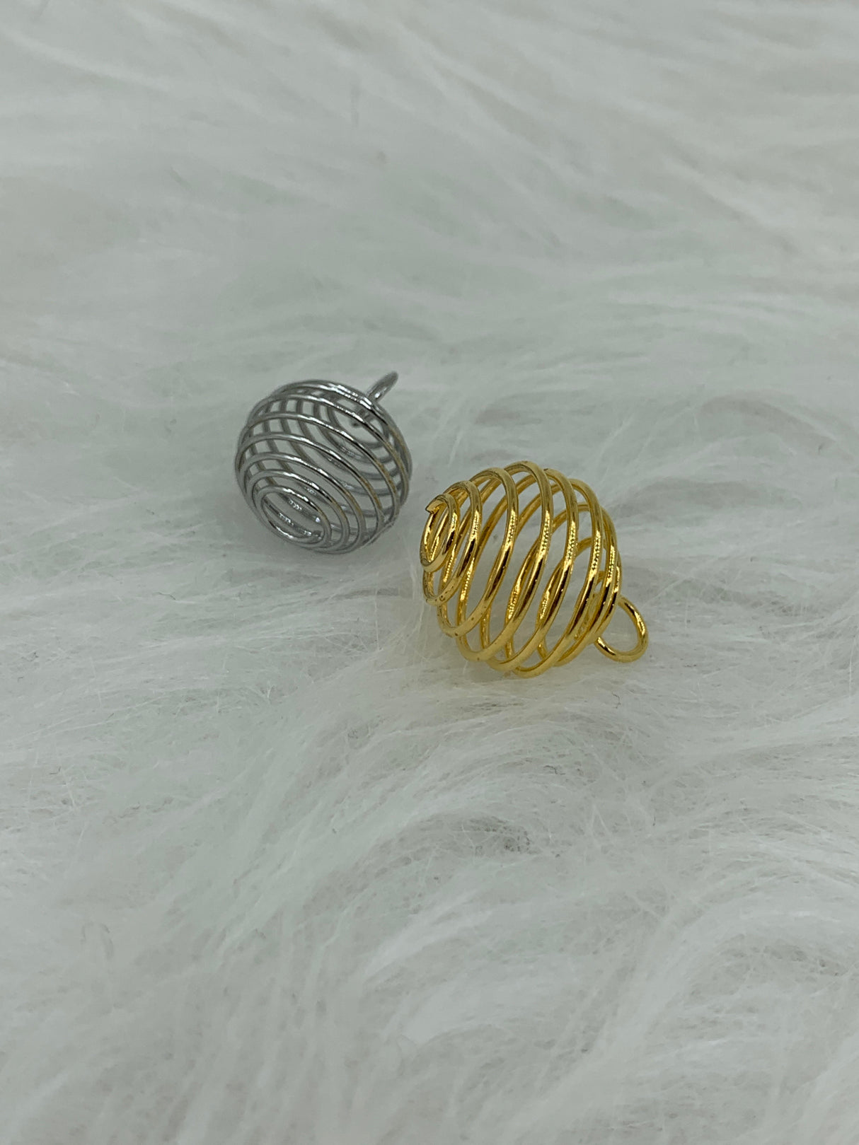 Mini Round Stone Cage