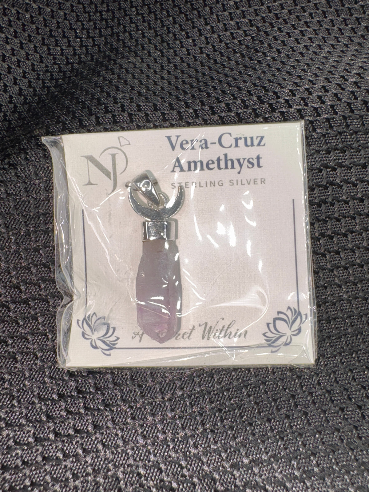 Sterling Silver Vera Cruz Amethyst - Pendant