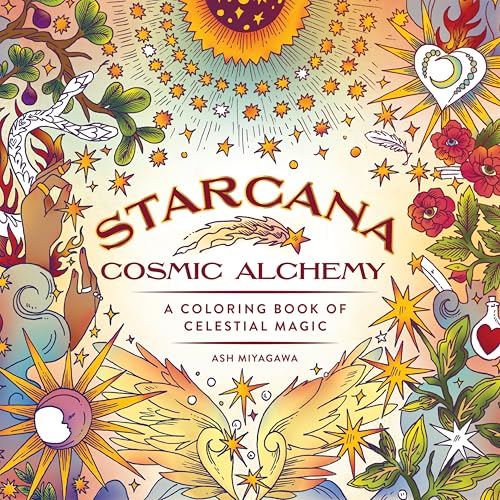 Cosmic Alchemy: Coloring Book of Celestial Magic