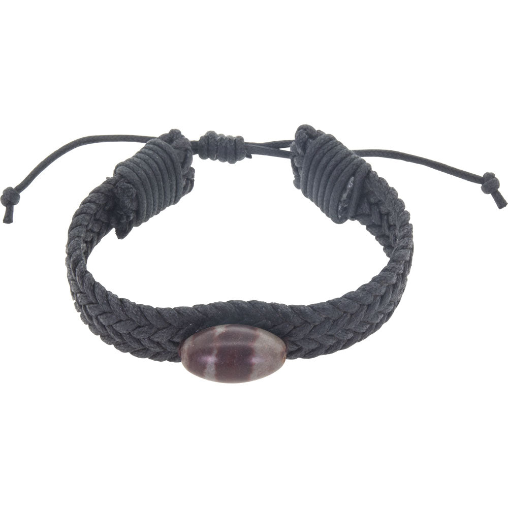 Braided Shiva Lingam Bracelet - Adjustable