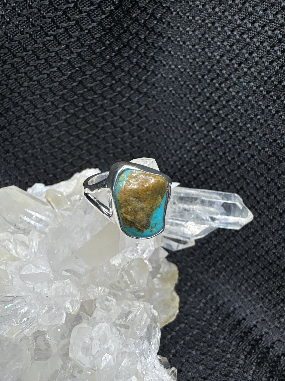 Sterling Silver Arizona Turquoise Ring - Assorted Size