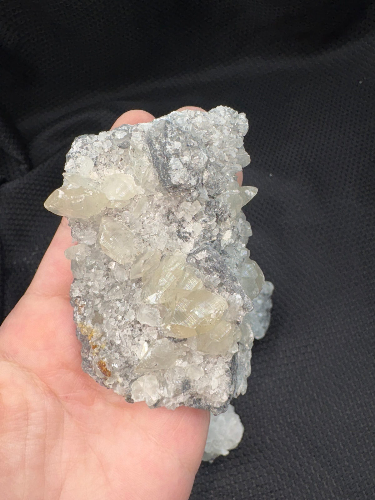 White / Clear Calcite Specimen