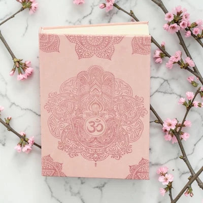 Hamsa Pink - Hardcover Journal