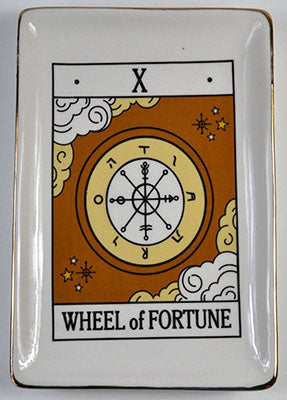 Wheel of Fortune Tarot Dish