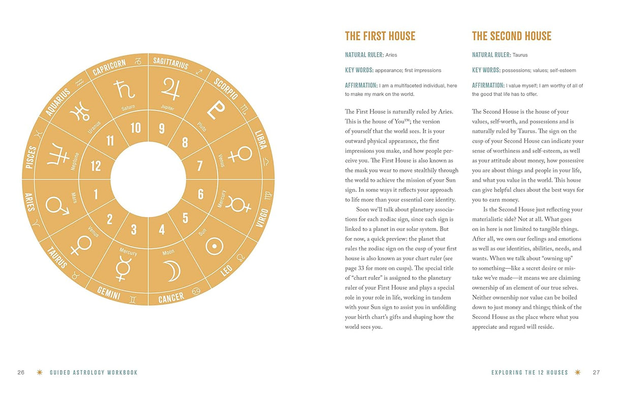 Guided Astrology Workbook - Stefanie Caponi