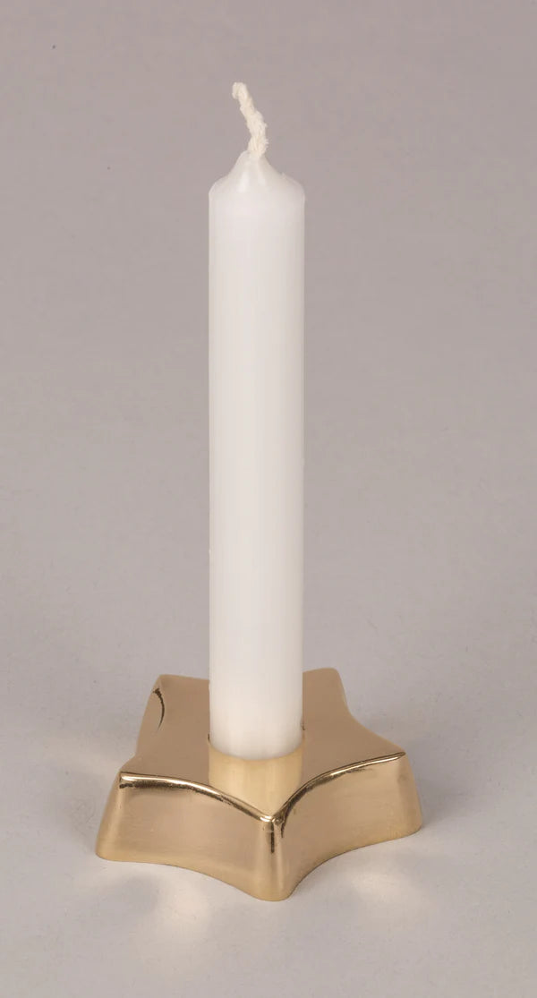 Brass Star Chime - Candle Holder