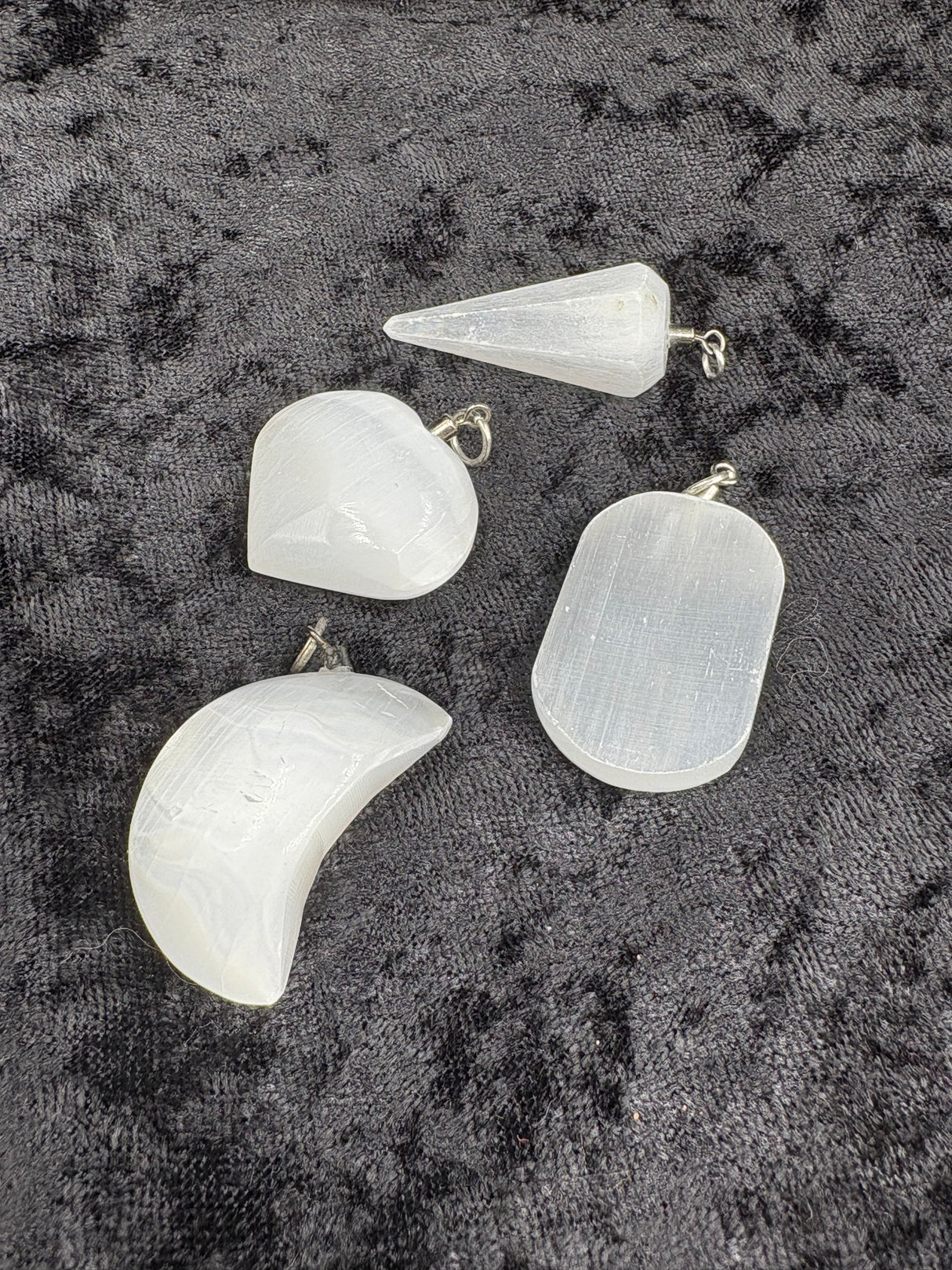 Selenite Pendant - Assorted