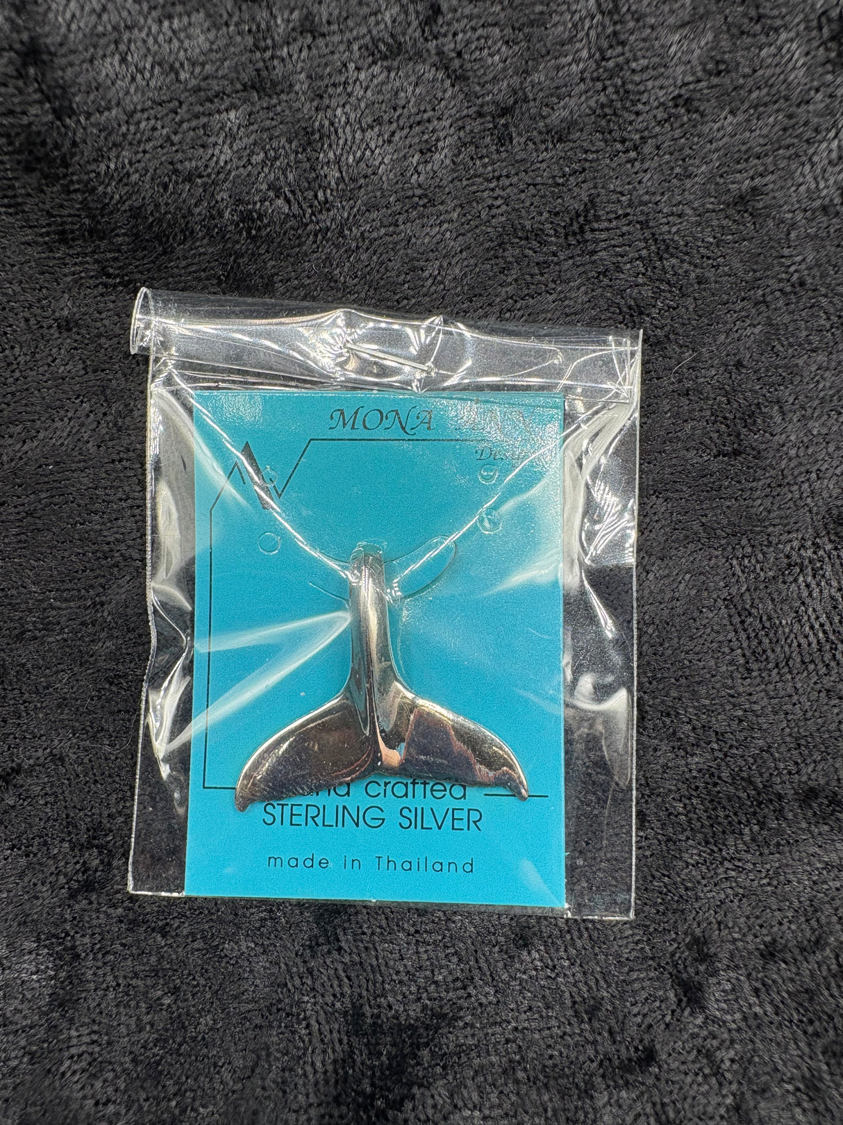 Sterling Silver Mermaid Tail Pendant