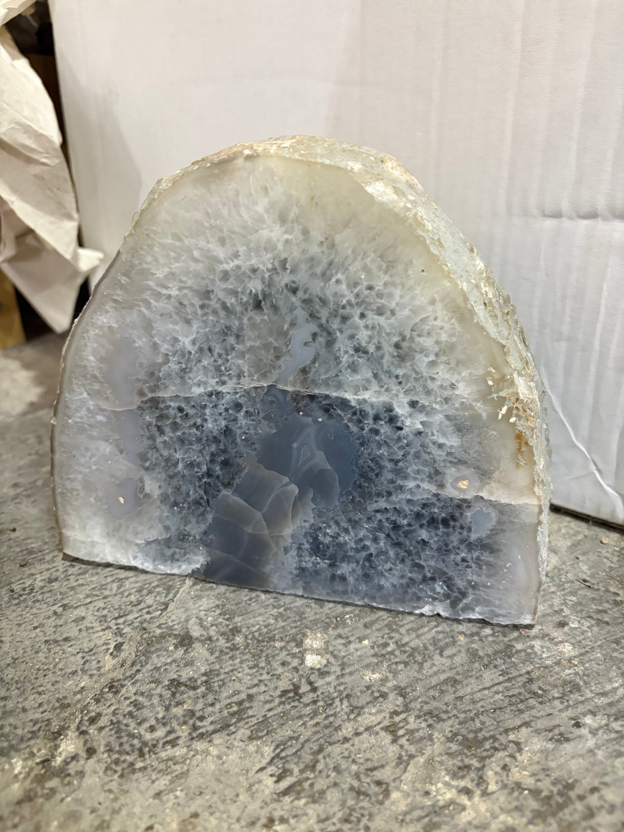 Geode Lamp (7"H)