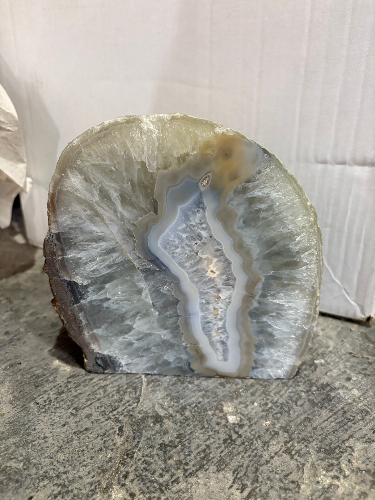 Geode Lamp (7"H)