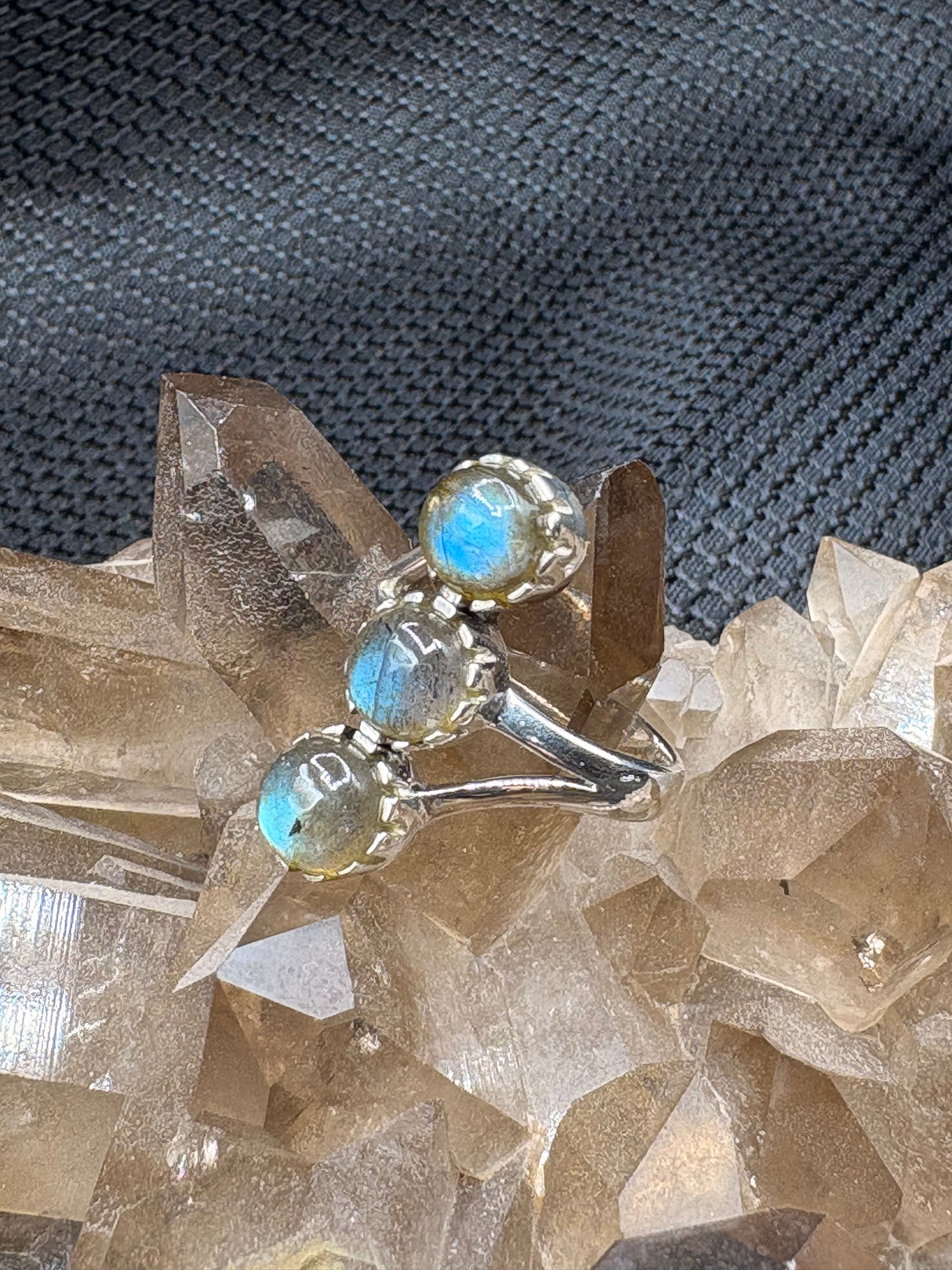 Labradorite Sterling Silver Ring