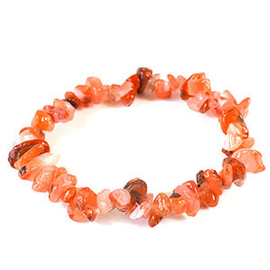 Carnelian Chip Bracelet