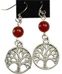 Tree of Life Assorted Gemstone Earrings