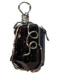 Black Tourmaline Wire Wrapped - Necklace