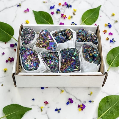 Rainbow Geode Cluster (1.5-4")