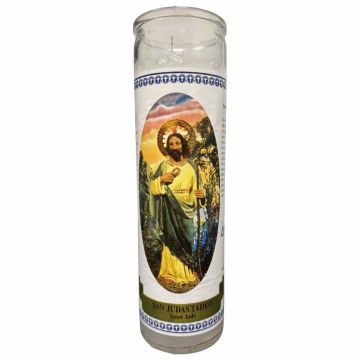 7 Day Candle - St. Jude White
