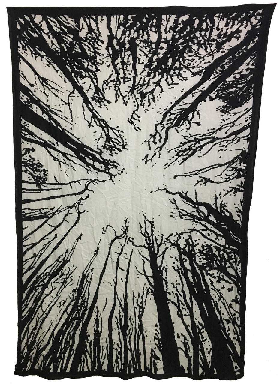 Forest Black & White - Tapestry (135x220cm)
