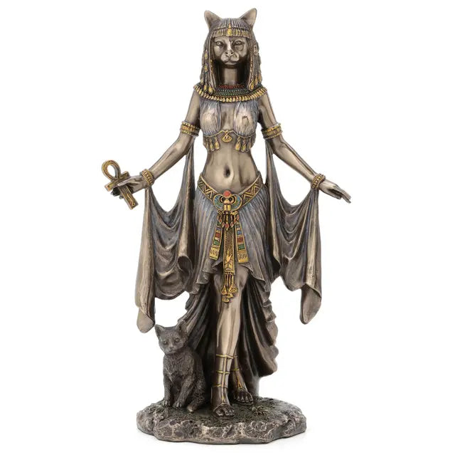 Bastet - Egyptian Goddess of Protection (10"H)