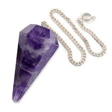 Amethyst Pendulum 6 sided