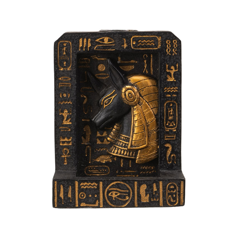 Egyptian Anubis Backflow Burner