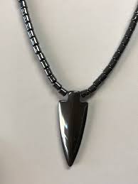 Hematite Arrowhead Beaded Necklace