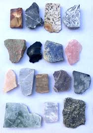 Ass't Rough Gemstone Slices