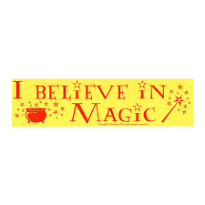 I Believe In Magic - Bumper Sticker
