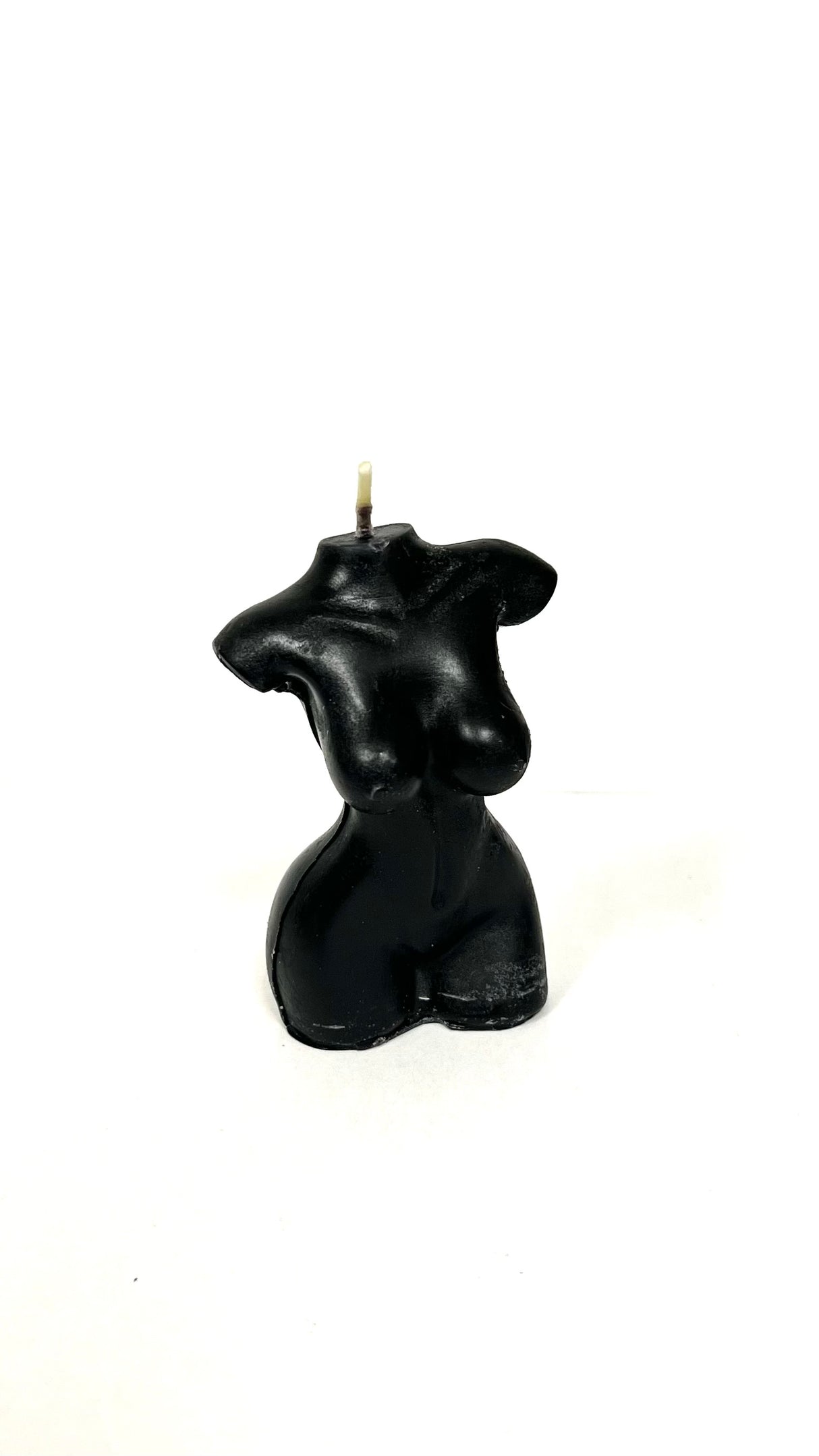 Black Woman Torso - Candle (3.5")