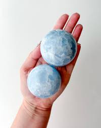 Blue Calcite Sphere (100-149g)