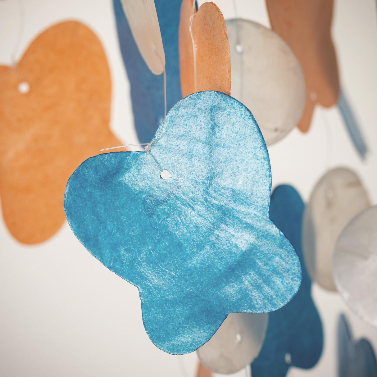 Butterfly Capiz Chime