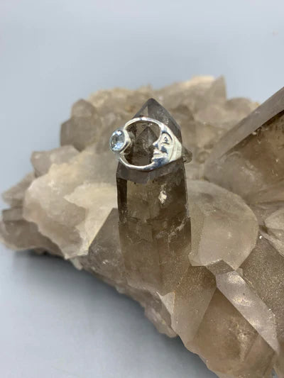 Sterling Silver Topaz Ring