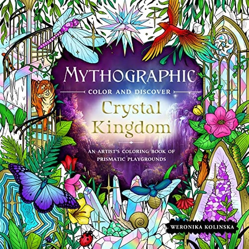 Crystal Kingdom Coloring Book - Weronika Kolinka