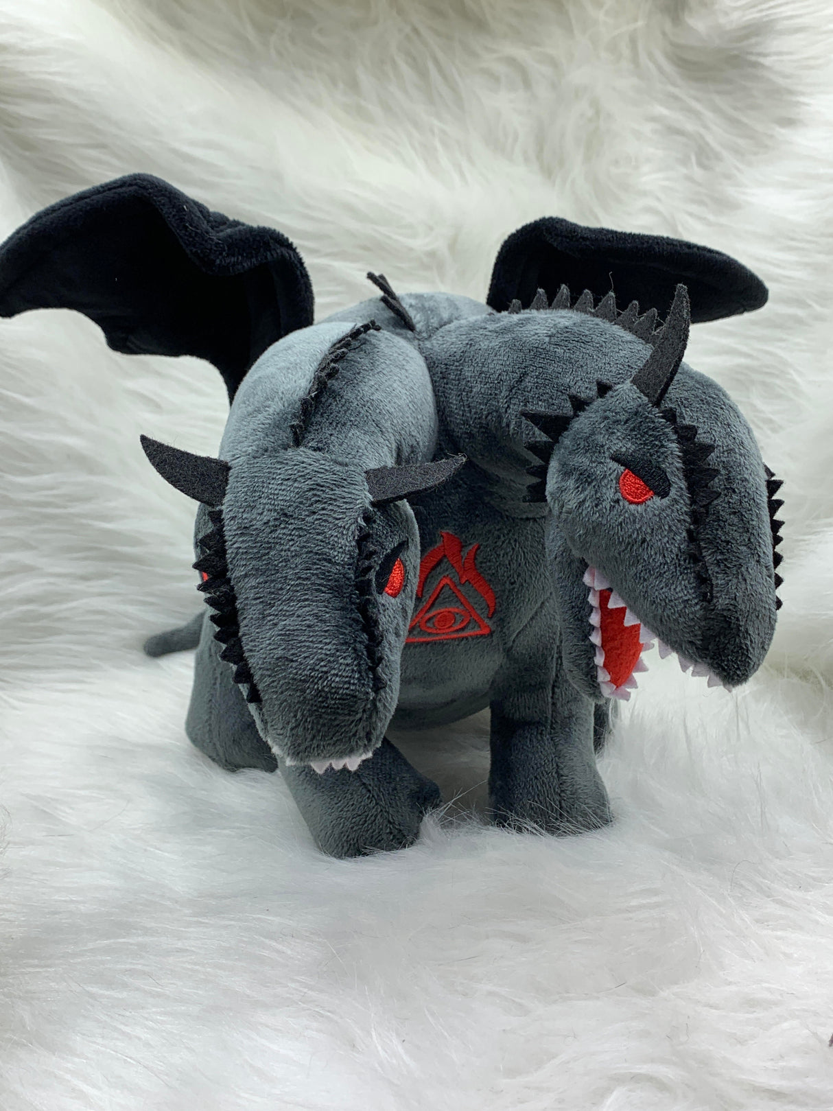 Double-Headed Dragon Plush (10")