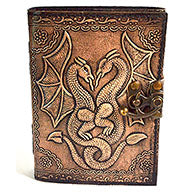 Double Dragon Aged Looking Journal