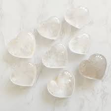 Clear Quartz Heart - Assorted Size