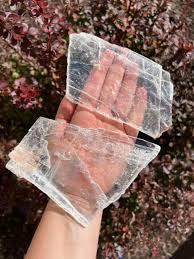 Selenite Transparent Slab (100-199g)