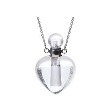 Aromatherapy Bottle Necklace - Assorted Gemstone
