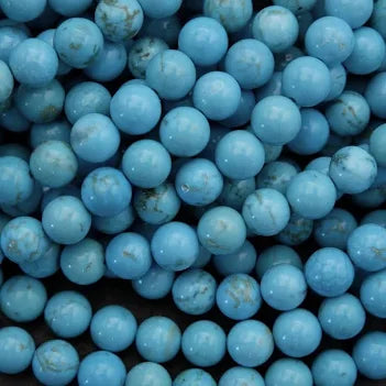 8mm Turquoise Beads (6 Pack)