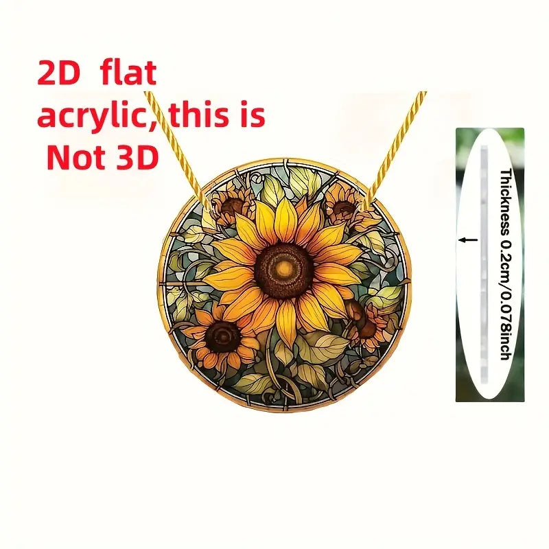 Mini Sunflower Suncatcher