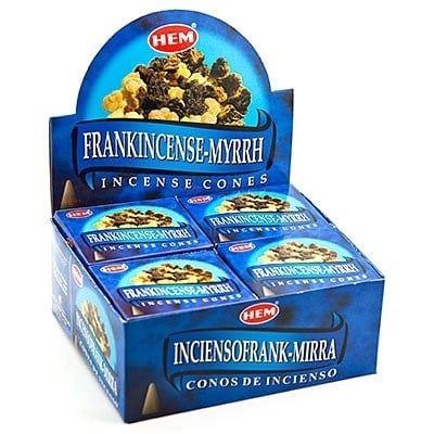 Frankincense & Myrrh Hem Incense Cone