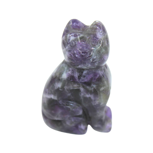 Gemstone Cat - Assorted (2")