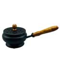 Iron Burner w/ Wood Handle