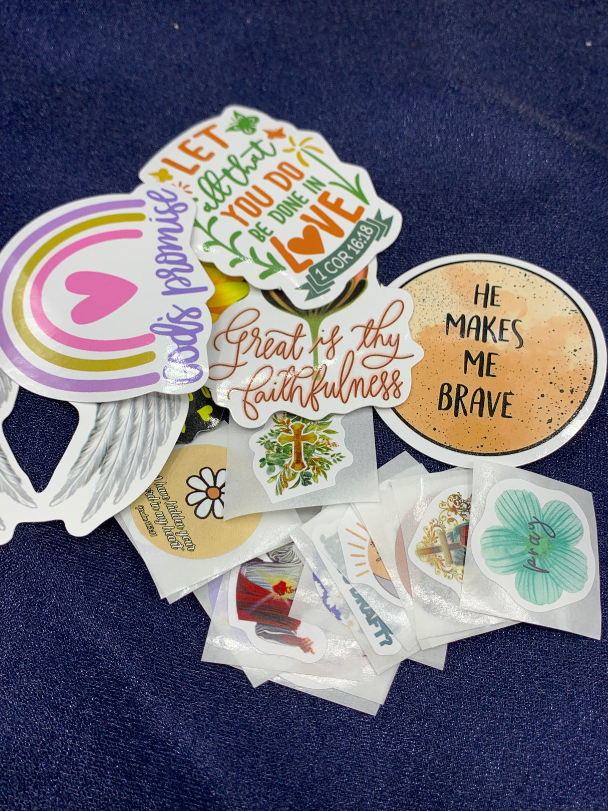 Jesus & Angel Sticker (20 Pack)