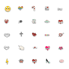 Floating Locket Charms 4-pk