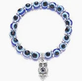 Evil Eye Owl Bracelet