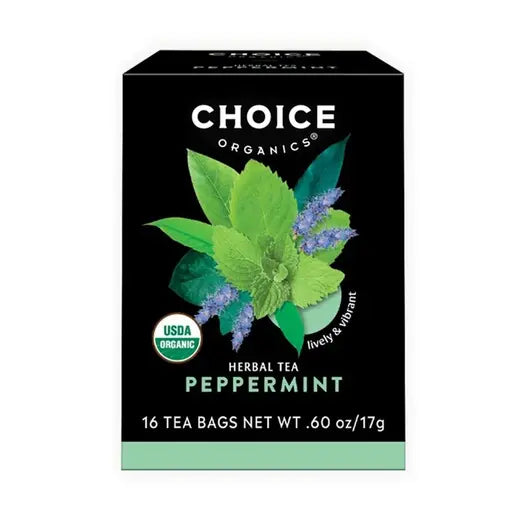 Organic Peppermint Tea - 16 pack