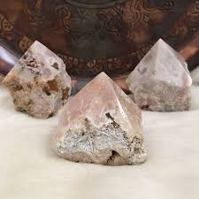 Pink Amethyst Druze Obelisk - Small